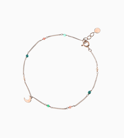 다니엘K 주얼리 - 로즈 문 참 브레이슬릿